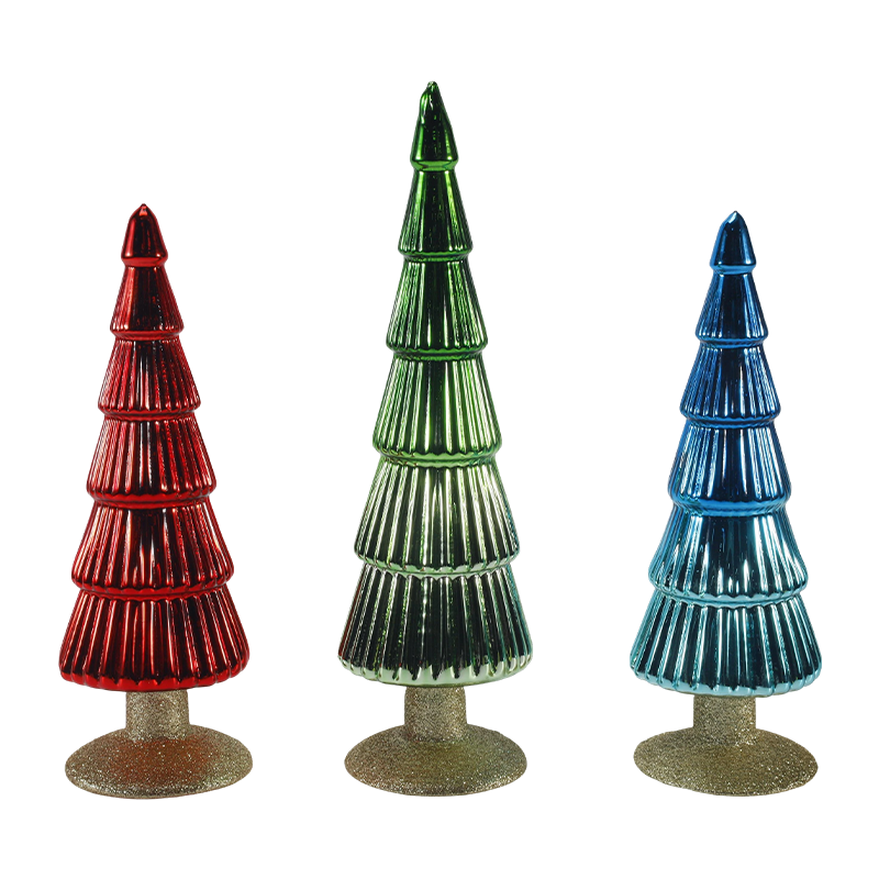 Como você pode decorar uma árvore de vidro de Natal? Um guia passo a passo