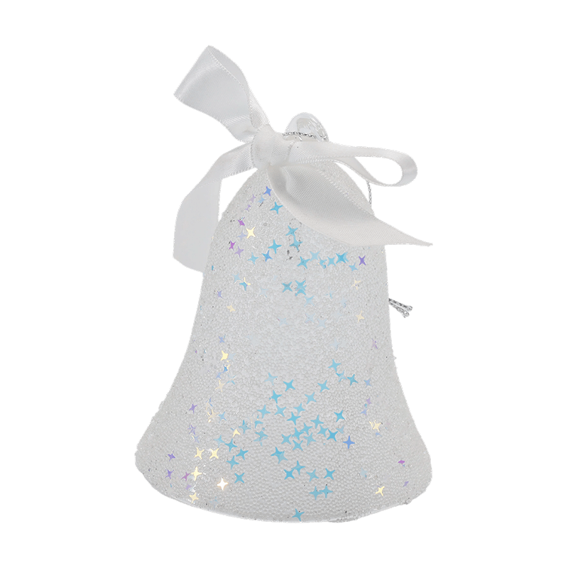 Enfeite de Natal de vidro feito à mão