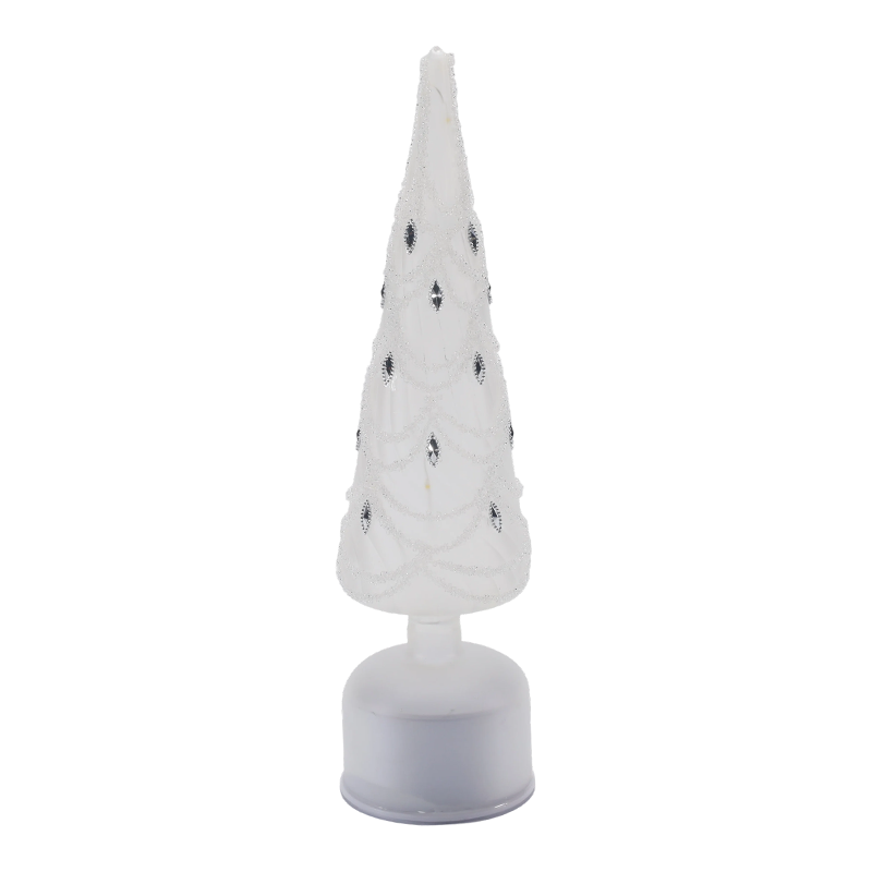Luz LED festiva para árvore de Natal de 10 * 30 cm