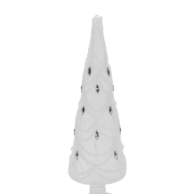 Luz LED festiva para árvore de Natal de 10 * 30 cm