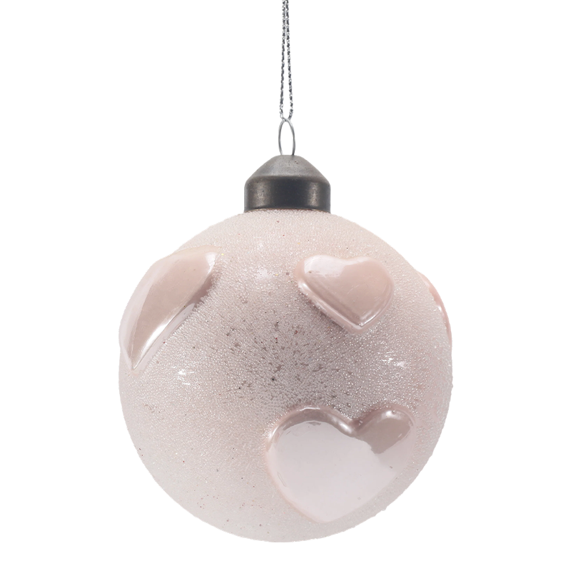 Bola de Natal de vidro soprado à mão de 888 cm