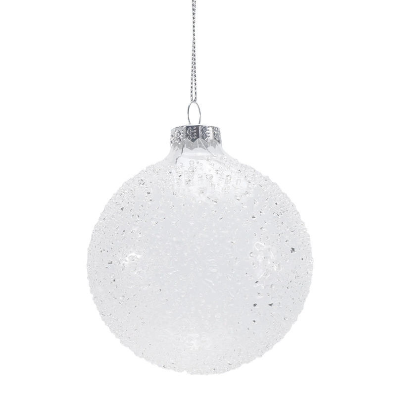 Bola de Natal de vidro soprado à mão de 888 cm