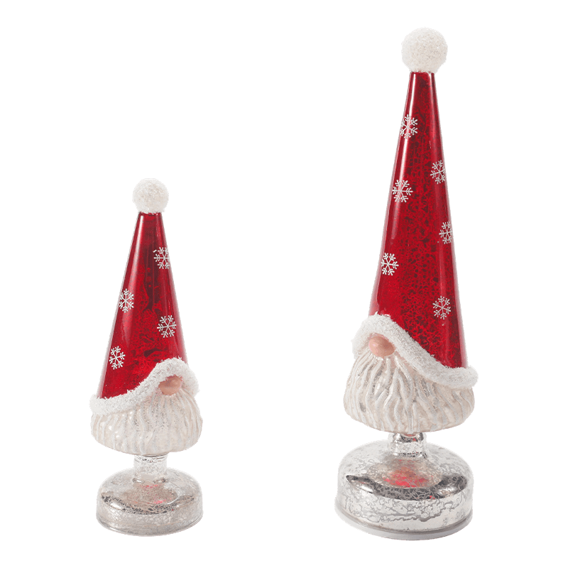 Luz de decoração de Natal de vidro mercúrio vintage
